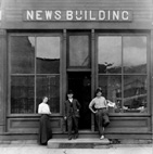 Arlington News Office, Brush Creek/Arlington Fayette Co., Iowa