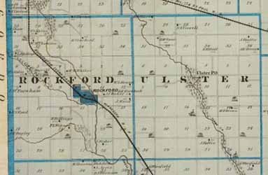 Rockford and Ulster Townships 1875