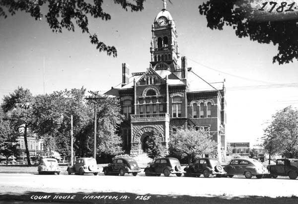 Franklin county courthouse, Hampton, Iowa