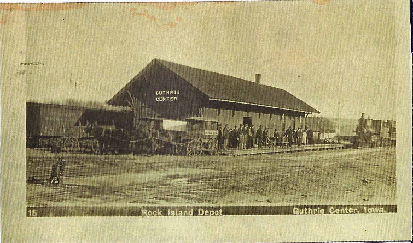 Depot, Guthrie Center, Guthrie Co., Iowa