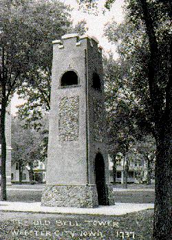 Old Bell Tower, Webster City, Hamilton County, Iowa