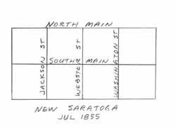 Seneca Map, Hamilton County, Iowa