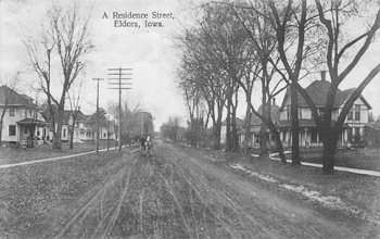 Eldora, A Residential Street Scene