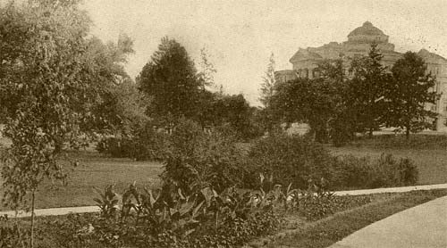 View of Central from Margaret Hall, 1917, ISC