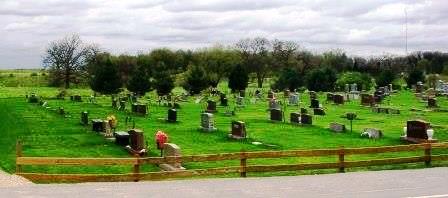 Saratoga Township Cemetery Entrance Photo