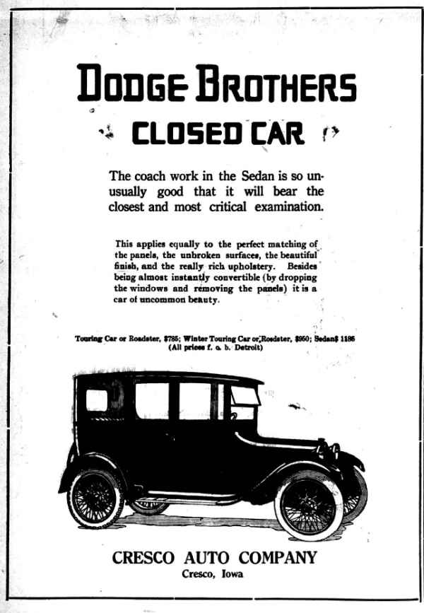 Dodge Auto Ad