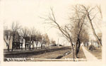 residence street in Arthur, Iowa