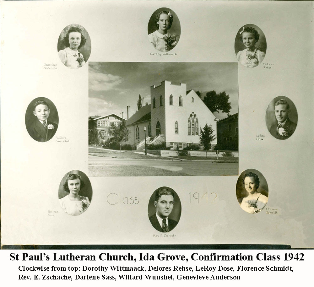 confirmation class 1942