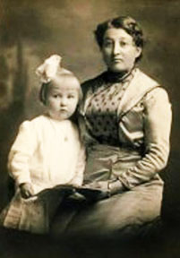 woman w/little girl