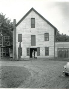 The Old Mill as viewed by many a travelor leaving Lynnville enroute north