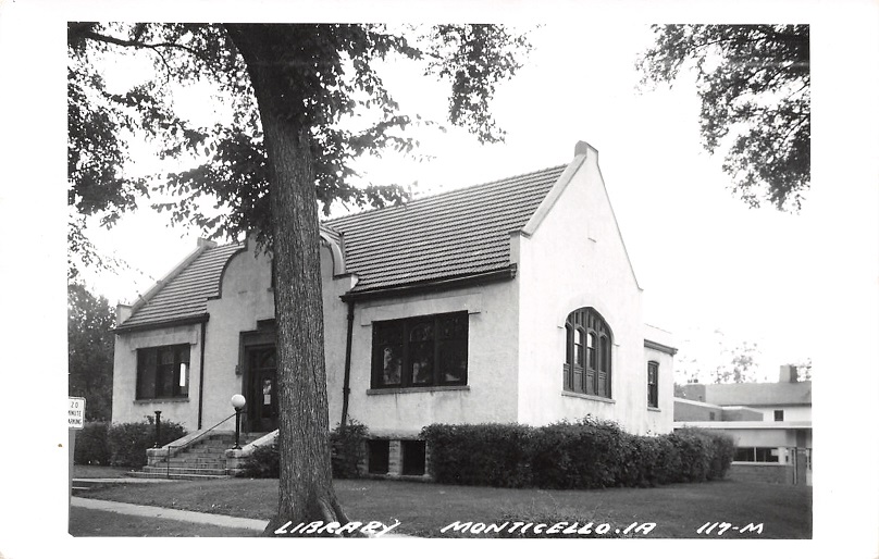 Monticello Library, Monticello, Iowa