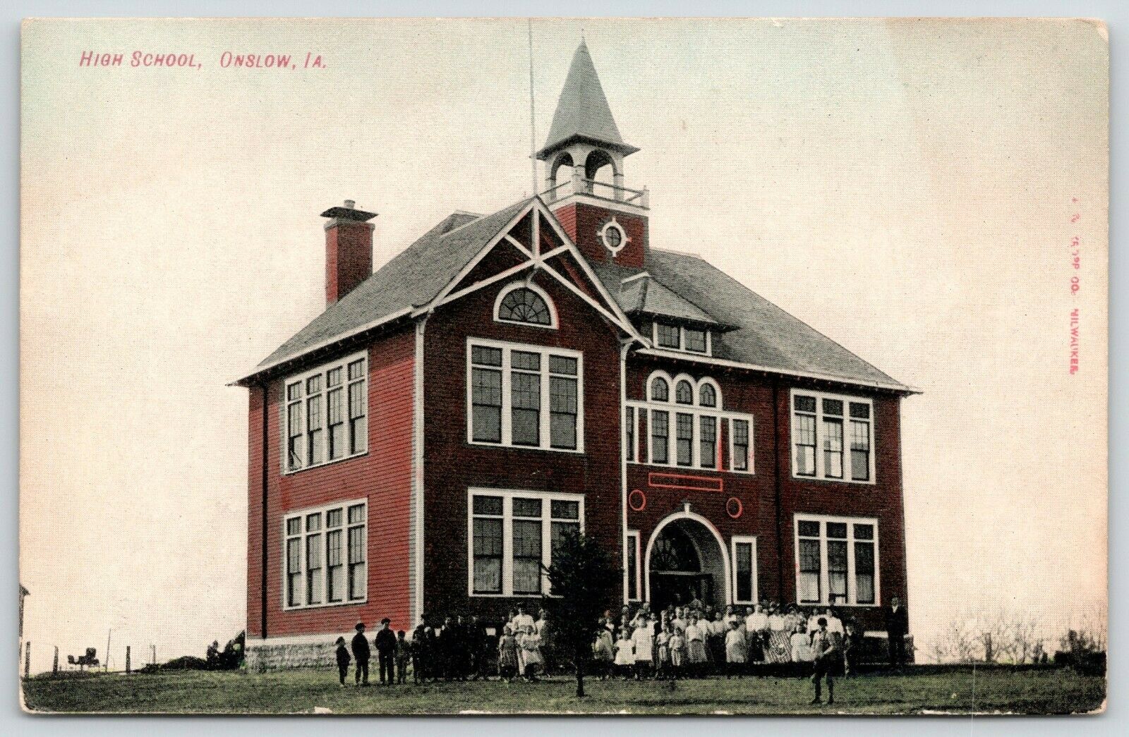 High School,Onslow, Iowa