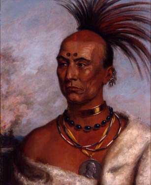 Portrait of Black Hawk by Charles Bird King