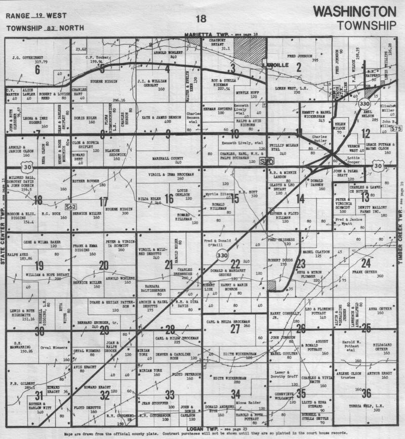 Washington Township, Marshall County, Iowa