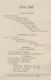 Commencement Program Paullina High School, 1907