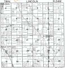 Lincoln Township, Polk Co., Iowa 1930 Hixson