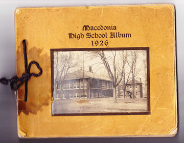 1926 Macedonia Yearbook Cover