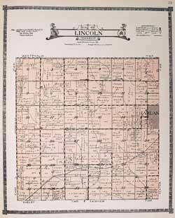 1921 Shelby Co. Lincoln Twp. Map