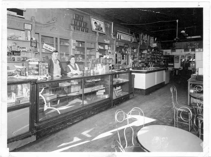 Quathamer Drug Store Interior, Defiance