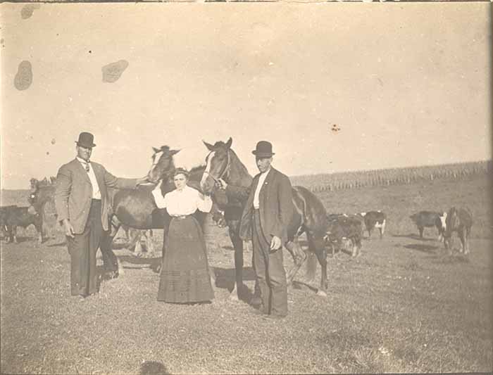 John, Annie and Martin Behrendt