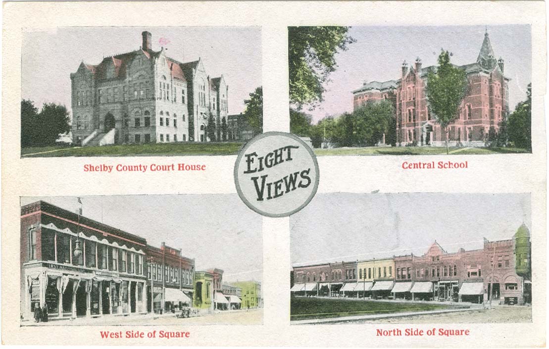 Harlan, Iowa, Multi View, Shelby County, Iowa