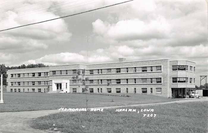 Memorial Home, Harlan, Iowa