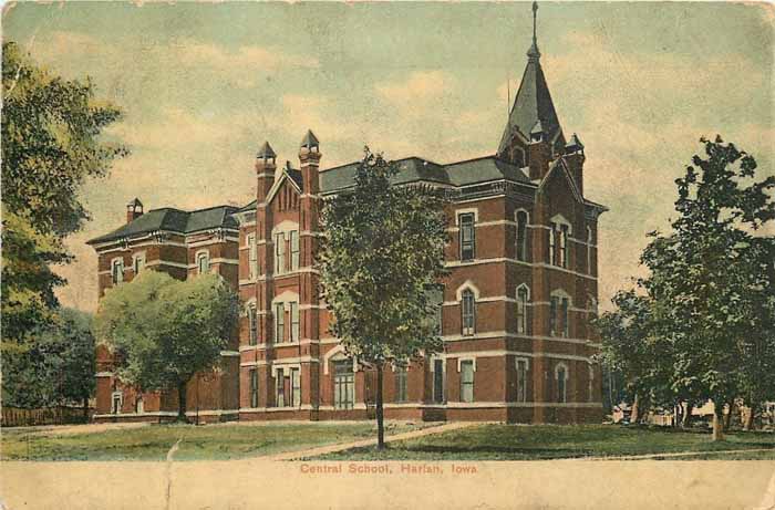 Central School, Harlan, Iowa