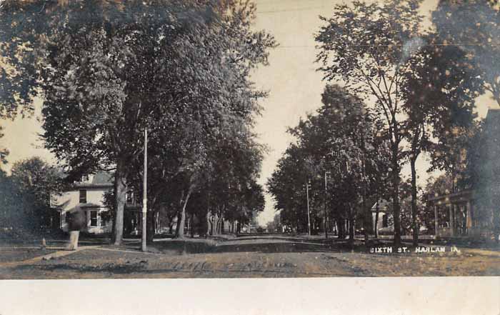 Sixth St., Harlan, Iowa