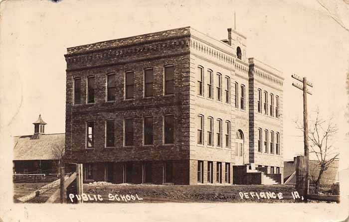 Defiance Public School, Defiance, Iowa