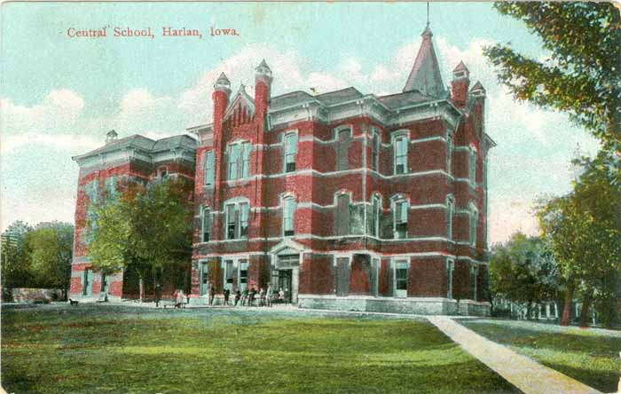 Harlan 1898 Commencement Cover