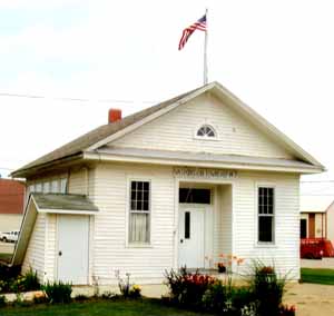 Washington Twp #7 School Flag, Panama, Iowa