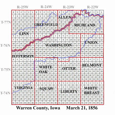 township in 1856