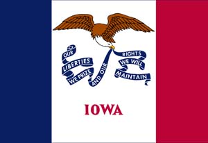 Iowa flag