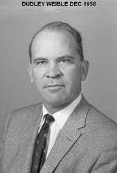 John Dudley Weible, 1958