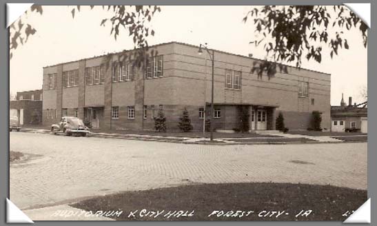 Forest City, City Hall Auditorium