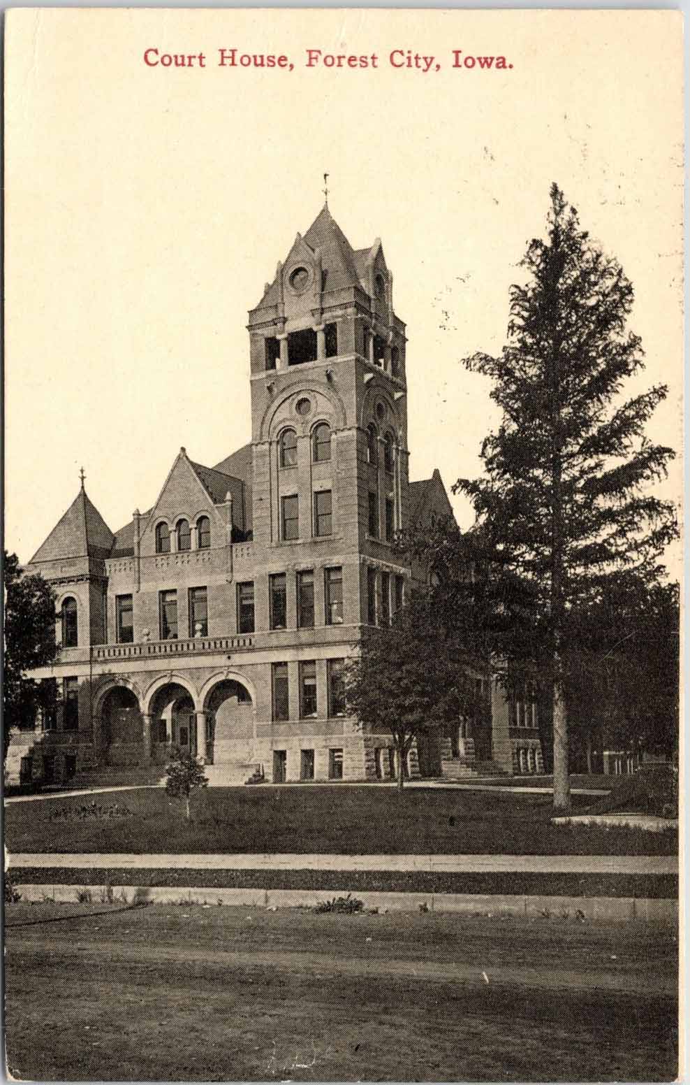 Courthouse, Forest City, Winnebago County, Iowa