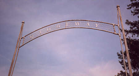 Ridgeway cemetery Photo by Cynthia McAfee