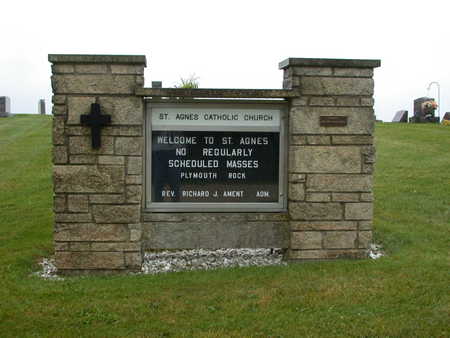 Saint Agnes cemetery Photo by Connie Street