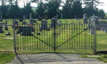 Saint Bridget Cemetery Entrance - photo by Bill Waters